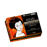 DERMAGLAM KOJIC + Traxenamic Skin Lightening Soap 1box (135g x 40pcs) - maGloria